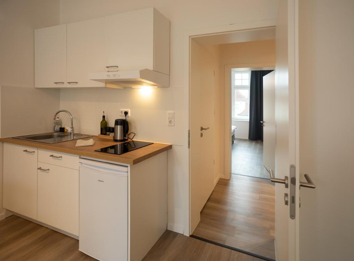 Jaybnb - Apartment Direkt Am Hafen Mit Terrasse Und Uhd Tv Dortmund Luaran gambar