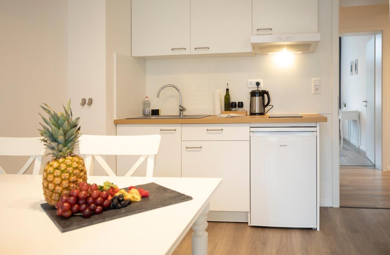 Jaybnb - Apartment Direkt Am Hafen Mit Terrasse Und Uhd Tv Dortmund Luaran gambar